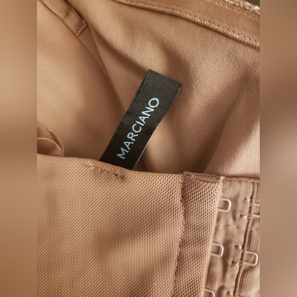 Guess By Marciano Rhinestone Bustier Crop Top - Picture 5 of 9